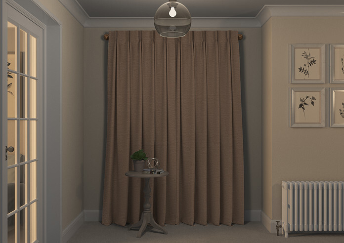 Maurice, Caramel - Made to Measure Curtains - Image 7